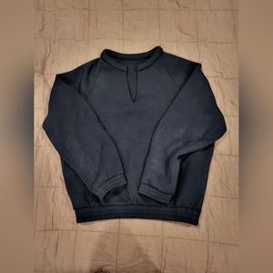 LEZE THE LABEL black ATHENA/KENDAL set. Size women's large.